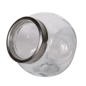 Ideal Kitchen Glass Jar with Clear Lid 74.4 oz