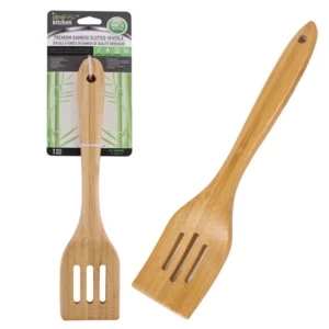 Ideal Kitchen Premium Bamboo Slotted Spatula