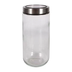 Ideal Kitchen Glass Jar with Clear Lid 33.82 oz