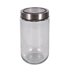 Ideal Kitchen Glass Jar with Clear Lid 27.05 oz