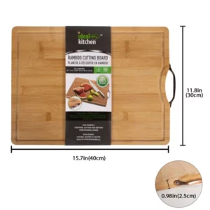 Ideal Kitchen Bamboo Cutting Board 30x40x2.5cm
