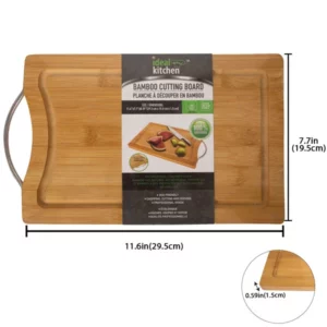 Ideal Kitchen Bamboo Cutting Board w/ handle S